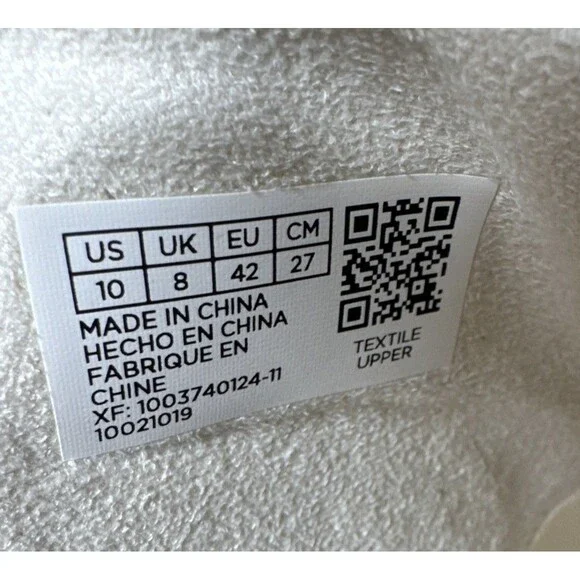 Toms Majorca Platform Espadrille Casual Block Heel Sandals White Canvas Sz 10 - Picture 7 of 12